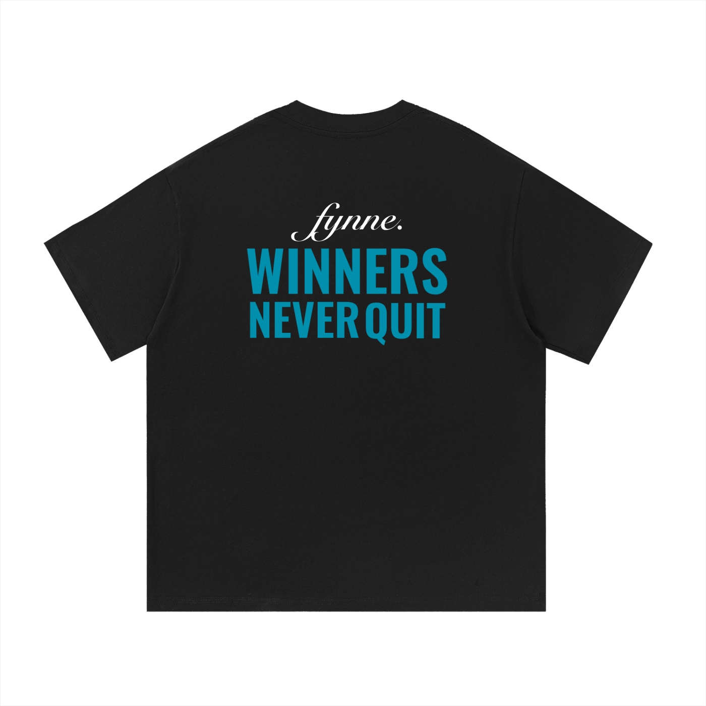 WINNERS NEVER QUIT (ADULTS-BLACK) - Image 2